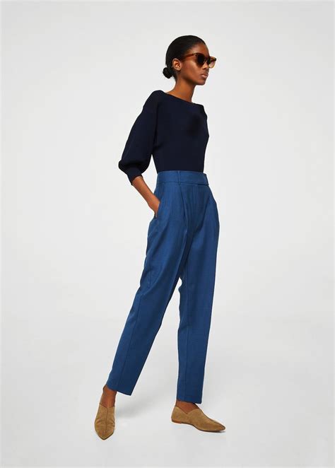 mango trousers|mango high waisted trousers.